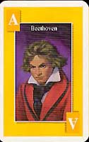 Card with Beethoven