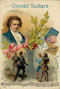 Beethoven - Carte à collectionner...