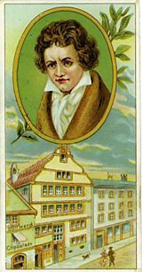 Beethoven - Carte à collectionner...