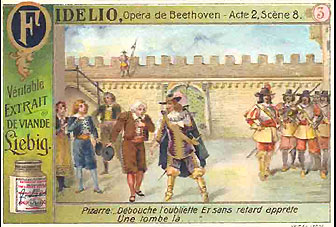 Liebig's card - Fidelio...