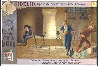 Liebig's card - Fidelio...