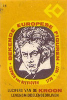 Card with Beethoven