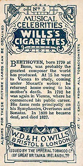 Card: Beethoven