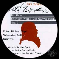 Beethoven on cd - Rare Works