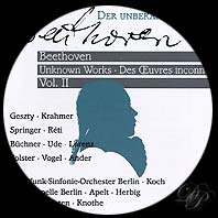 Beethoven on cd - Rare Works