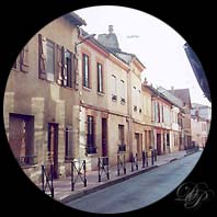 La rue Beethoven à Toulouse