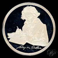 Médaille de Ludwig van Beethoven...