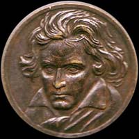 Médaille de Ludwig van Beethoven...