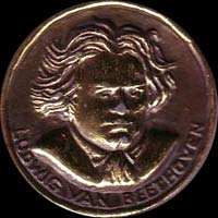 Médaille de Ludwig van Beethoven...