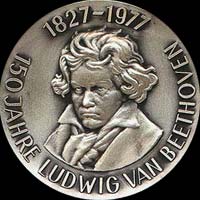 Médaille de Ludwig van Beethoven...