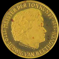 Médaille Beethoven allemande