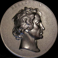 Médaille de Ludwig van Beethoven...