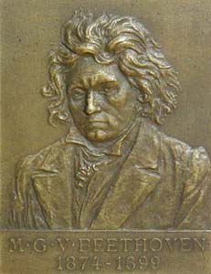 Plaque - Beethoven