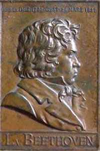 Plaque - Beethoven