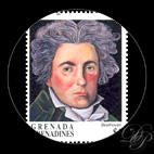 Beethoven - Stamp