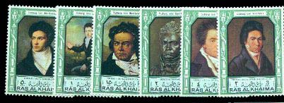 Beethoven - Timbre - Ras Al Khaima - 1972